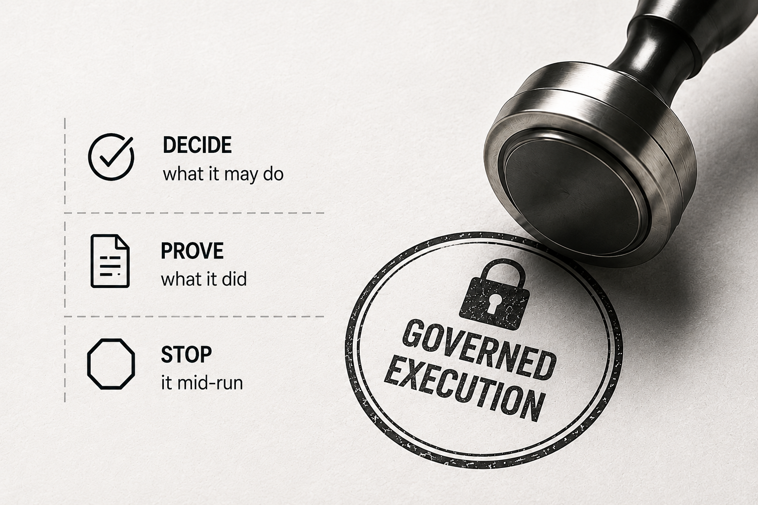 Keeping agent autonomy inside the lines: a technical look at governed execution card thumbnail